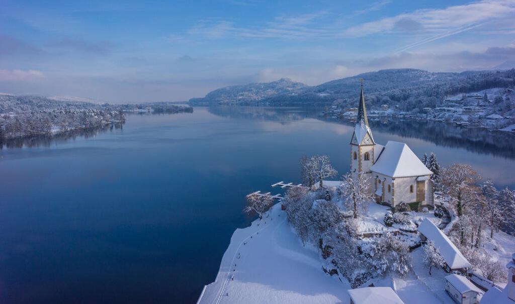Stunning Woerthersee Holiday Home Sekull Eksteriør bilde